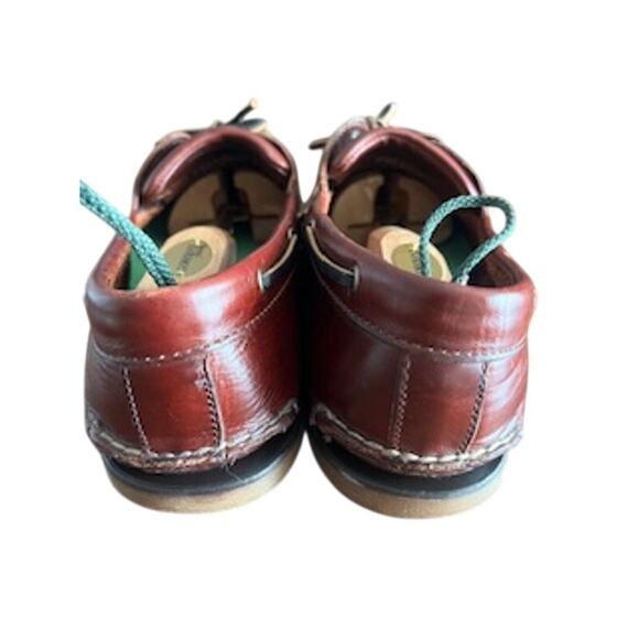 Timberland Men’s sz 13W 2 Eye Boat Shoe in Wine Color